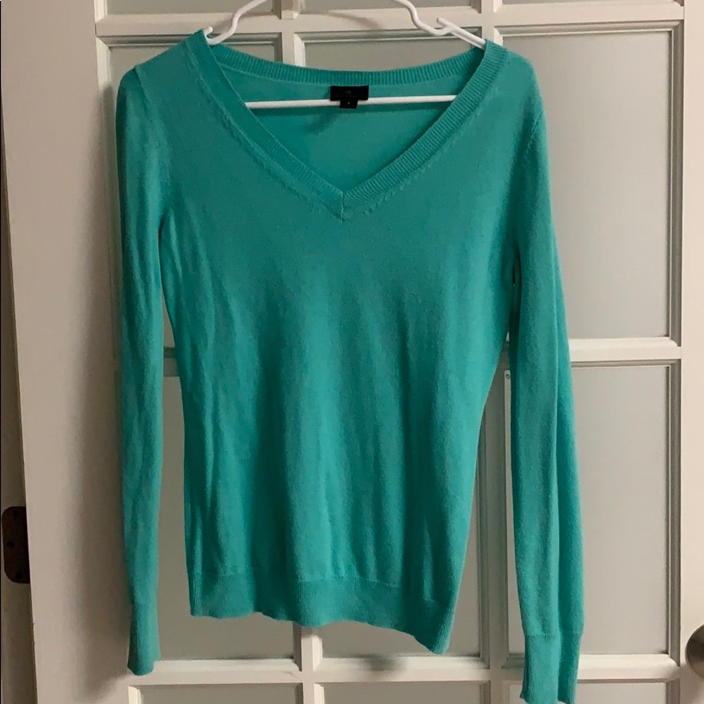 Teal sweater